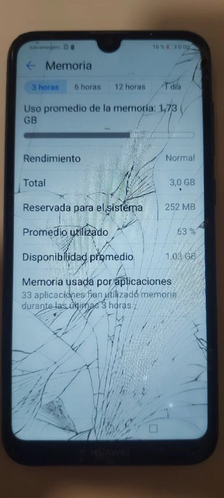 Huawei Y7 Teléfono Móvil Negro/Multicolor