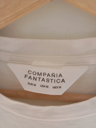 Camiseta beige Compañía Fantástica LA FRESA M