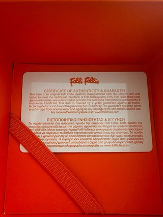 Reloj Folli Follie con circonitas