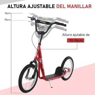 Patinete Scooter Rojo