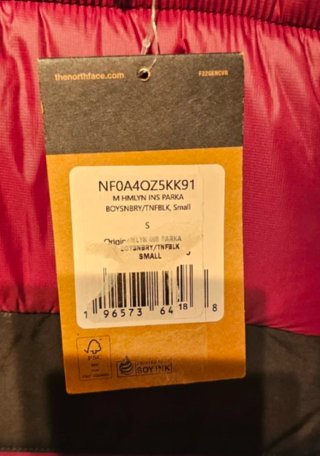 Chaqueta The North Face plumífera sin estrenar