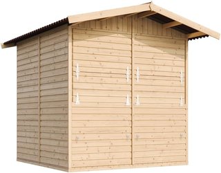 Caseta Jardín Madera con Piso y Mostrador