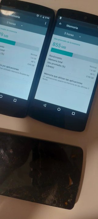 2 Teléfono Google LG nexus