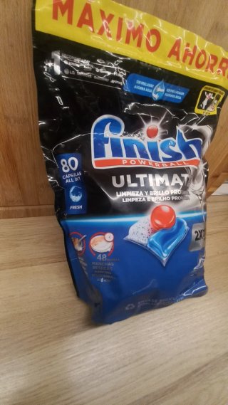 Finish Powerball Ultimate 80 Pastillas All in 1