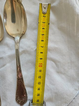 Set di posate da 12 placate argento 800