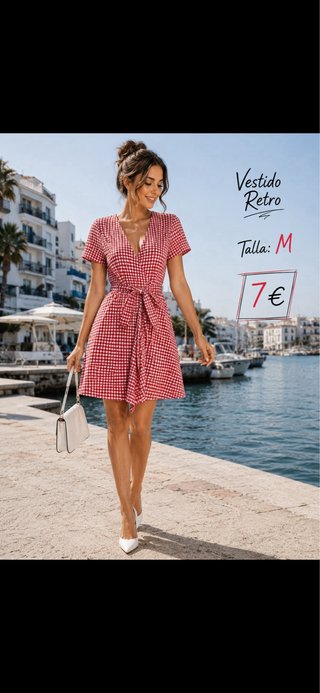 Vestido verde talla 46