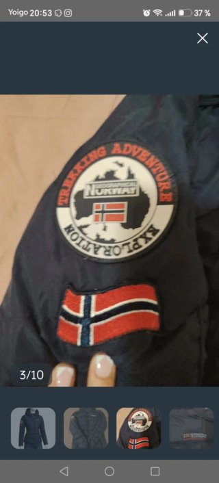 Chaqueta Norway Expedition Azul Marino Talla M
