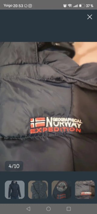 Chaqueta Norway Expedition Azul Marino Talla M
