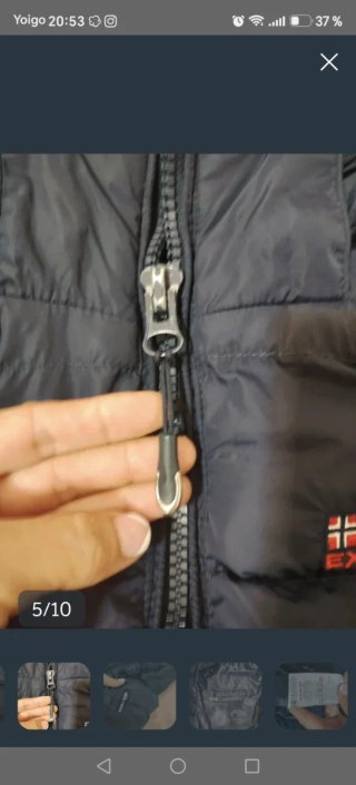 Chaqueta Norway Expedition Azul Marino Talla M