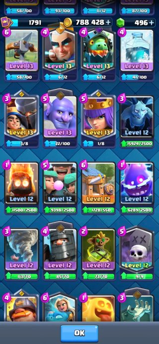 Cuenta clash Royal