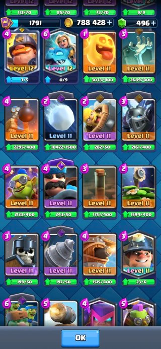 Cuenta clash Royal