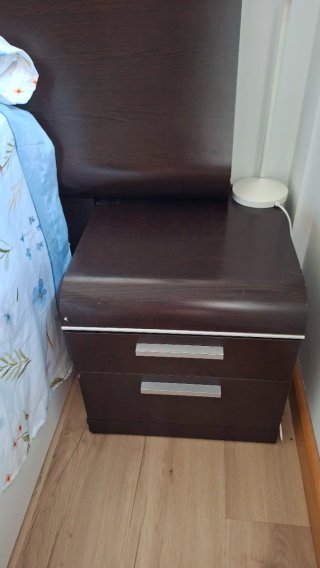 Conjunto dormitorio wengué