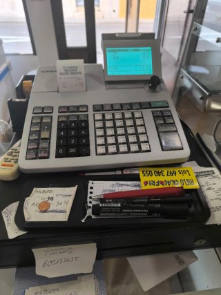 Caja Registradora Casio con Ticket