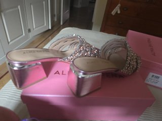 Sandalias Mules ALMA EN PENA Rosa dorado