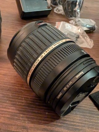 Nikon D3100 Tamron 18-200 + Mochila