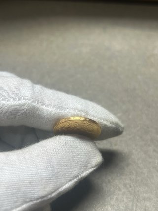 Moneta Oro 20 Franchi Belgio 1914 Alberto I
