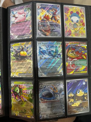 Lote Cartas Pokémon: Mega-Lucario, Garchomp, Clefa