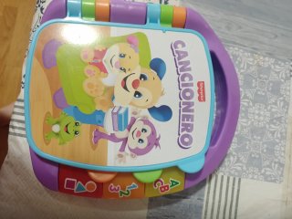 Libro cancionero Fisher price Incluye pilas