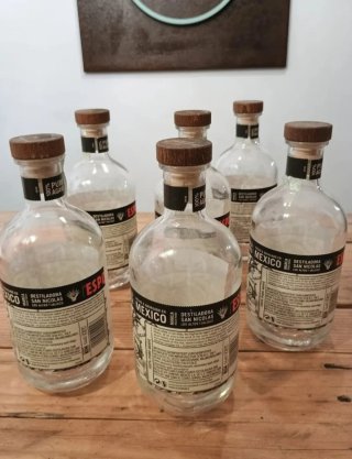 6 Bottiglie vuote Tequila Espolòn - 6 pezzi