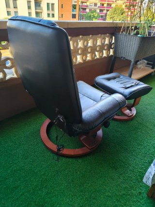 Sillón reclinable con masaje