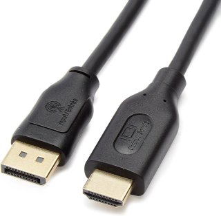 Cavo DisplayPort (sorgente) a HDMI 0,9 m Amazon Basics