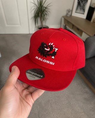 Gorra Malossi Roja Racing