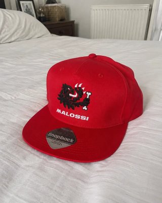 Gorra Malossi Roja Racing