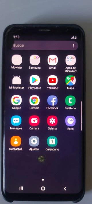 Samsung Galaxy S8 negro