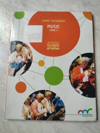 Libro Música 2º ESO Bilingüe Anaya