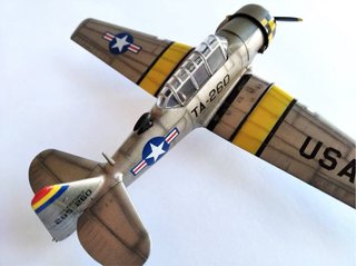 Maqueta T6-Texan decorativa