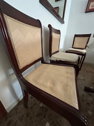 Mesa comedor extensible + 6 sillas