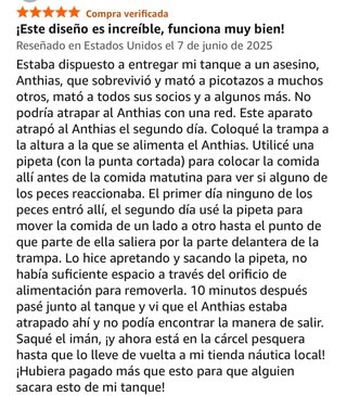 Trampa para peces NYOS