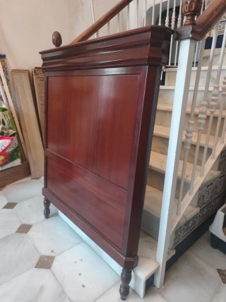 Cabecero de cama de madera de 90 cm