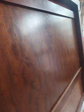 Cabecero de cama de madera de 90 cm