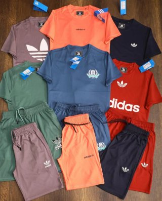 Conjunto Adidas Camisa y Pantalón Corto Talla M