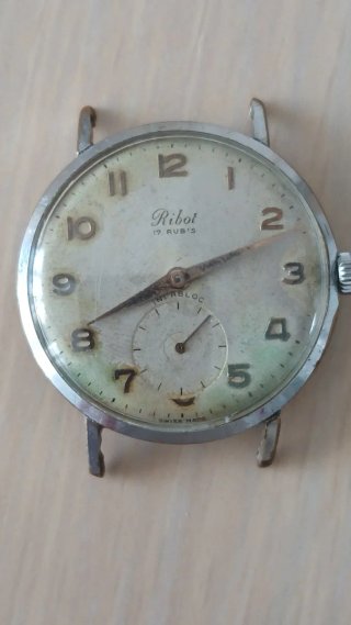 Orologio Ribot 17 Rubis meccanico vintage