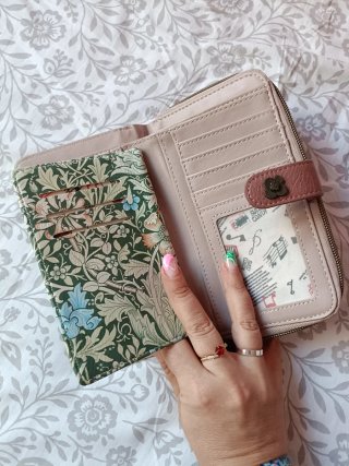 Cartera Sweet Years Beige y Verde