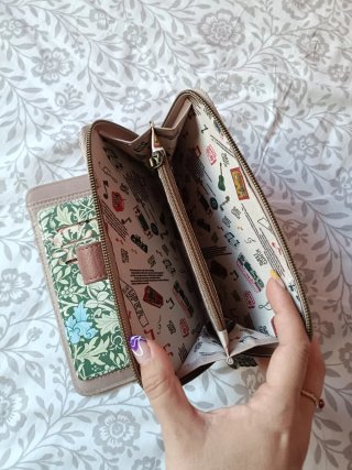 Cartera Sweet Years Beige y Verde