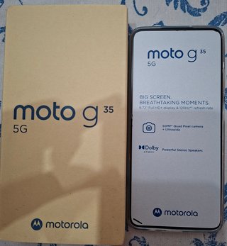 Telefono Motorola Moto G35 5G Nuevo *Con Funda