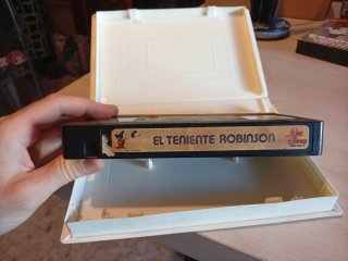 VHS Walt Disney El Teniente Robinson