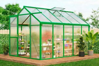 Invernadero 6x10 Pies Exterior Aluminio
