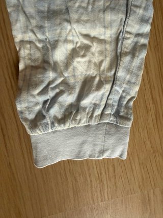 Pijama Primark 2 piezas azul y blanco