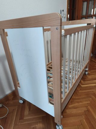 Cuna evolutiva + cajón Over the Rainbow