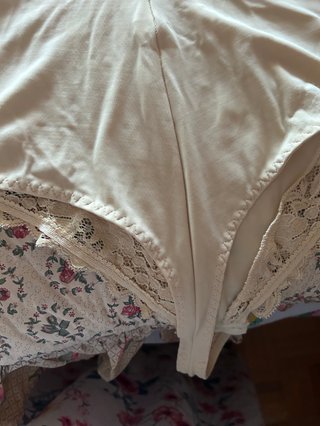 Body vintage pizzo giallo