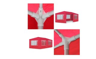Carpa 3x6 Roja
