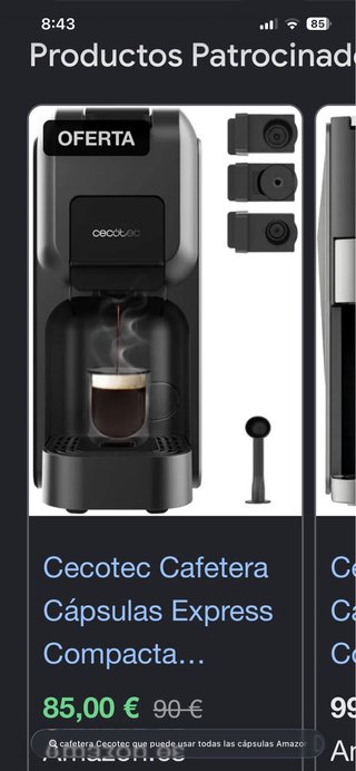 Cafetera Cecotec Express Compacta