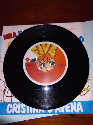 Cristina D'Avena Mila e Shiro 45 Giri