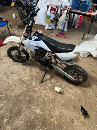 Pitbike semiautomatica 125 + carenzi evo