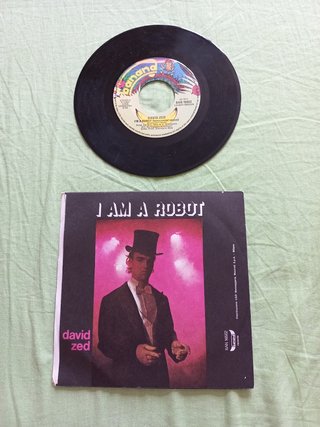 David Zed I Am A Robot 45 Giri