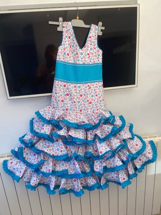 111 Traje de Gitana Talla Única